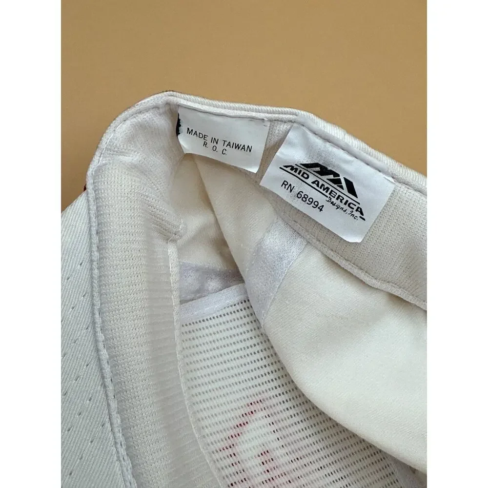 🧢 NOS Vintage Mid America Chevrolet Corvette Snapback Hat Cap Made Taiwan